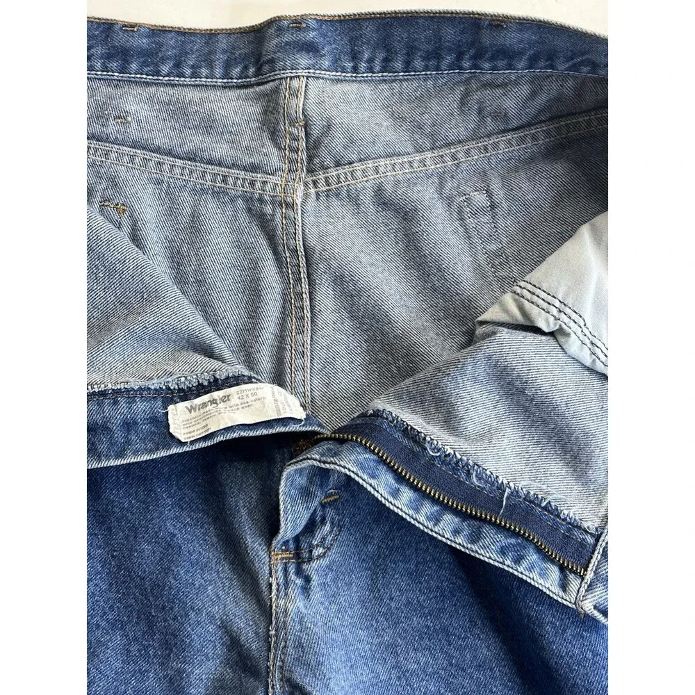 Vintage Wrangler 20X Denim Men’s 42x30 Relaxed Fit Jeans Made In USA 22MWXSW